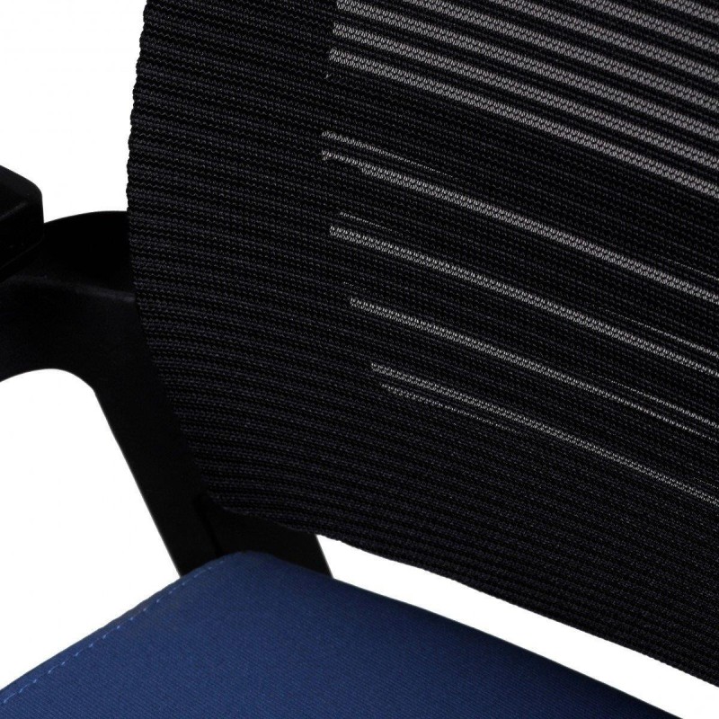Silla Ergonómica SIRO en Malla Transpirable color Negro