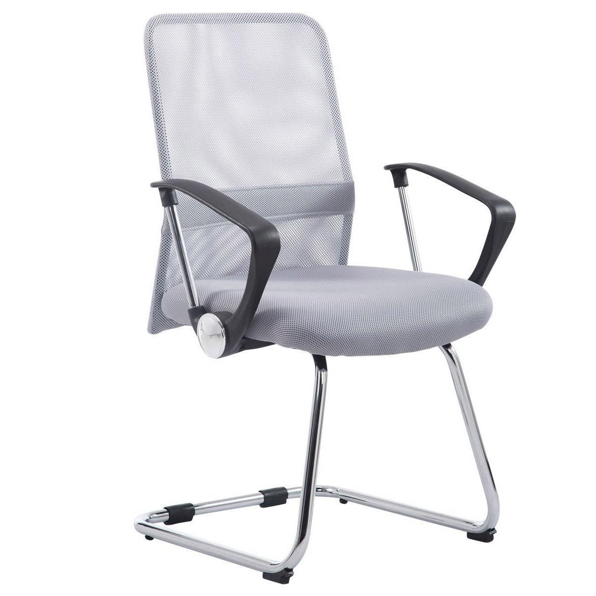 Silla de Confidente ASPEN V, Asiento Acolchado, en Malla Transpirable color Negro