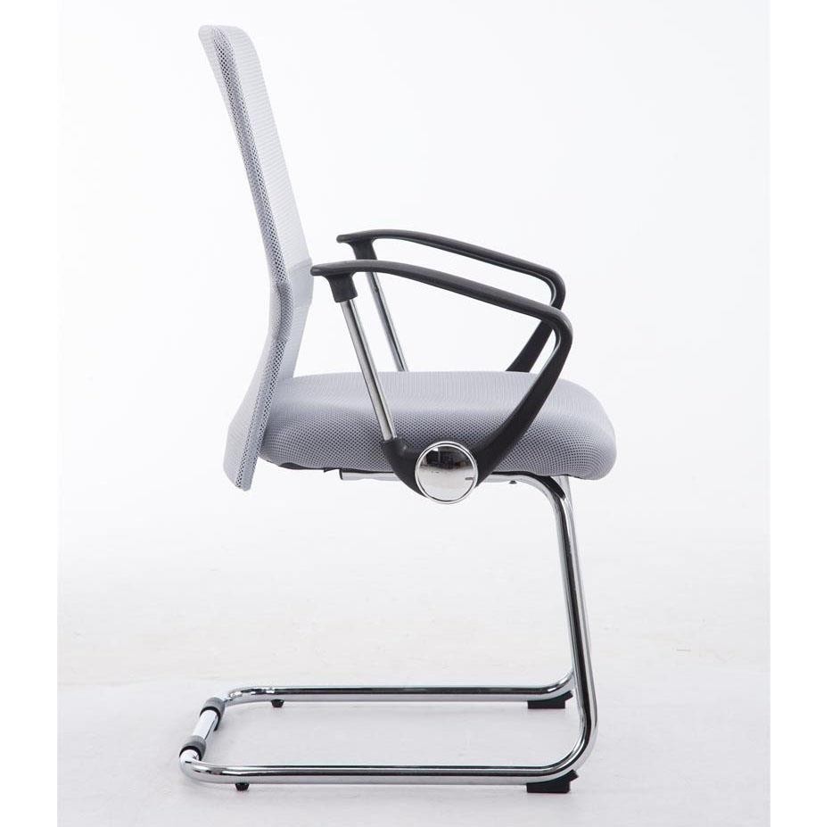Silla de Confidente ASPEN V, Asiento Acolchado, en Malla Transpirable color Negro