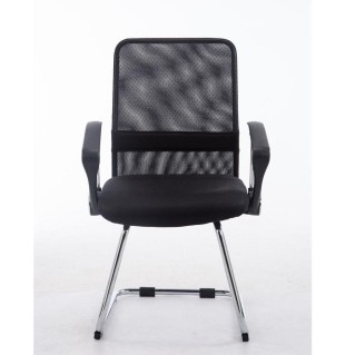 Silla de Confidente ASPEN V en malla color negro 2