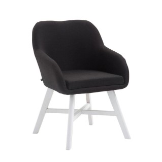 Silla de Confidente KETEL muy exclusiva color negro