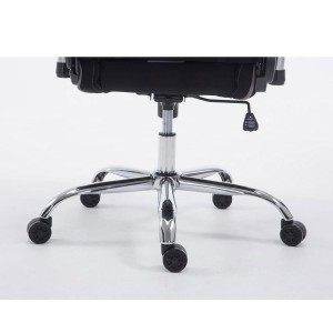 Silla gaming LOGAN TELA, reclinable, con cojines, en color negro/amarillo