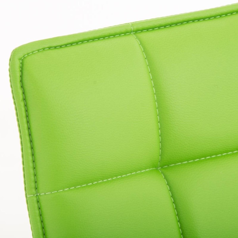Silla de Oficina BULGARI en piel color negro