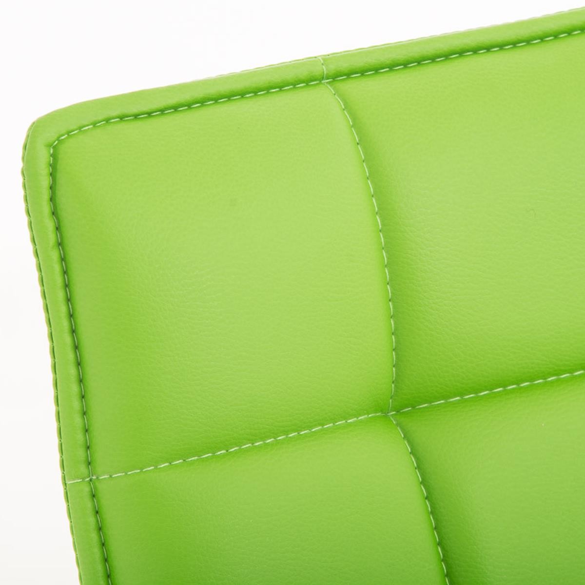 Silla de Oficina BULGARI, Precioso Diseño, Base Metálica, tapizada en Piel color Negro