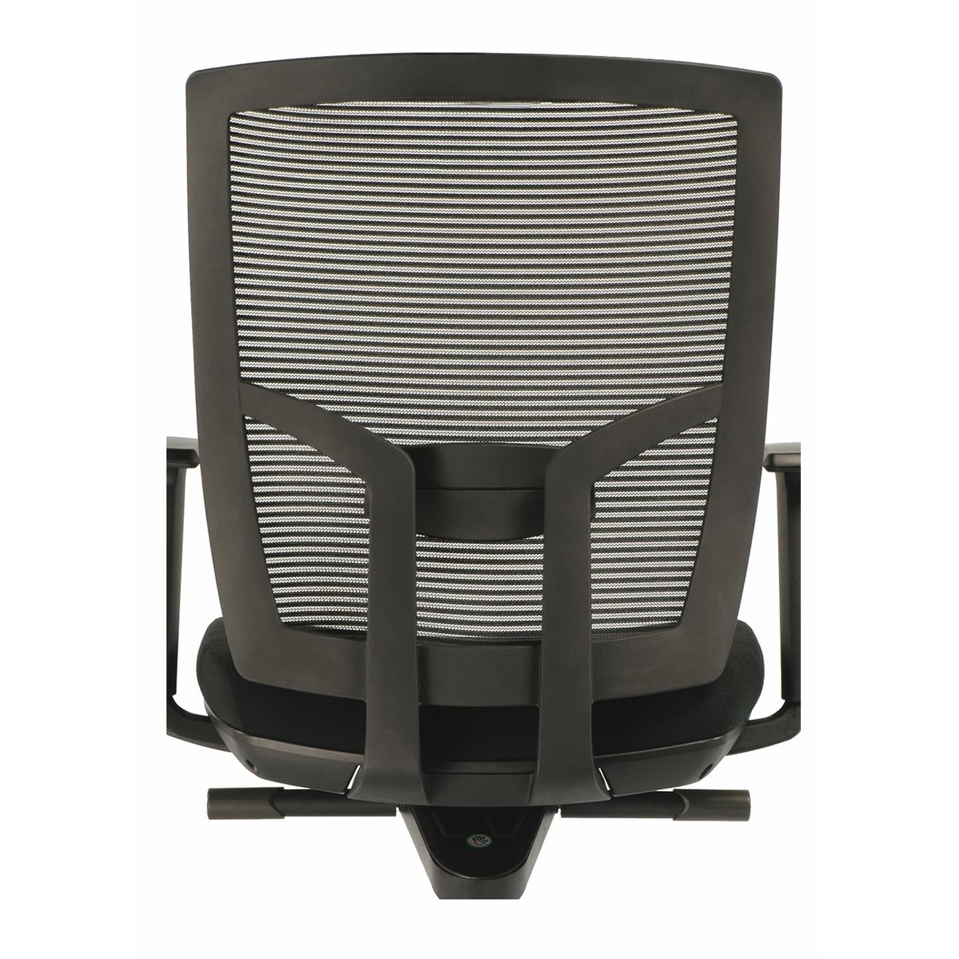 Silla de Oficina GILBERT, Soporte Lumbar, Adaptada uso 8h, Transpirable, En Negro