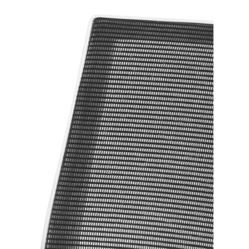 Silla de oficina ISAAC, soporte lumbar, en negro