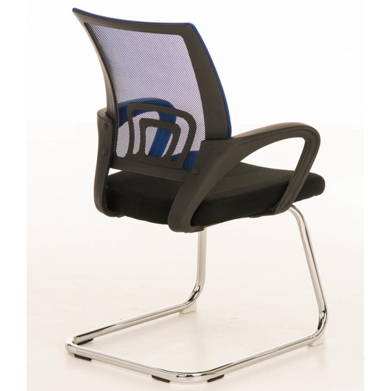 Silla de Confidente SEUL V en malla color negro
