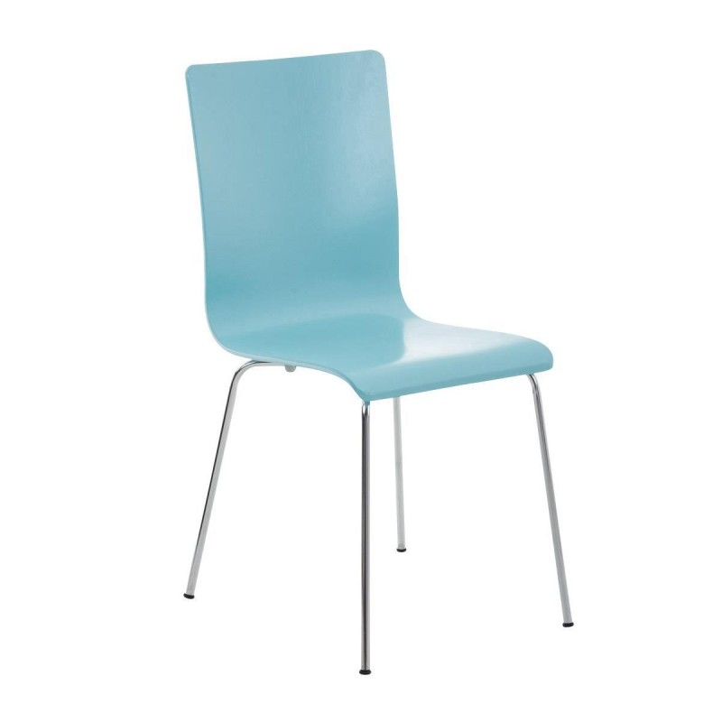 Silla de Confidente PERE, en madera color negro