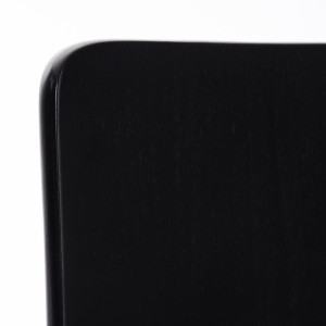 Silla de Confidente PERE, en madera color negro