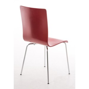 Silla de Confidente PERE, en madera color negro