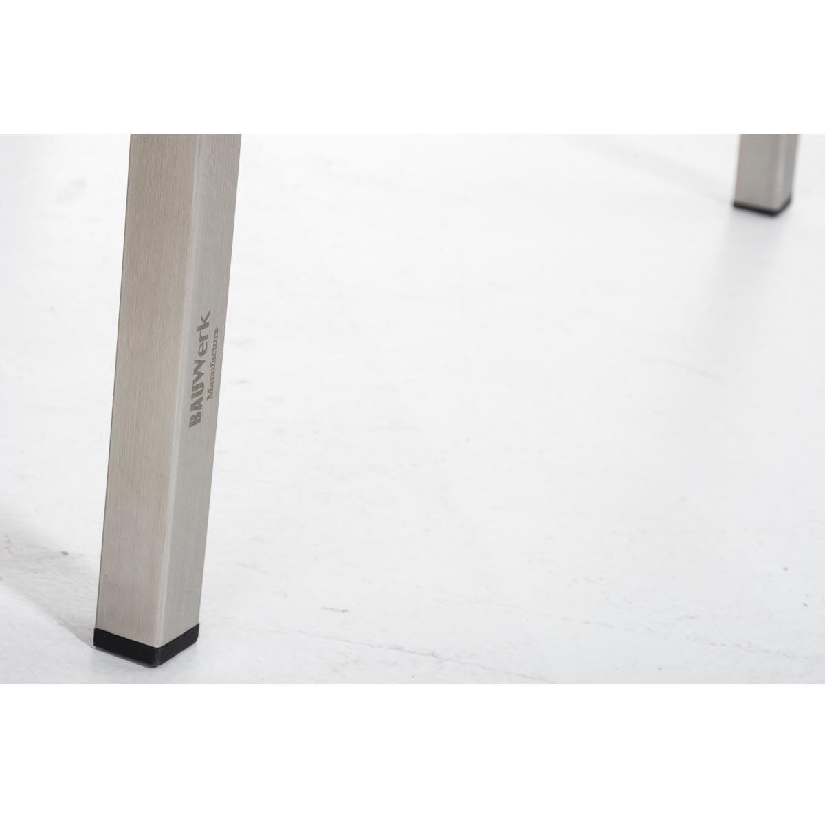 Silla de Confidente COLOMO, Gran Acolchado, Tapizada en Piel color Negro