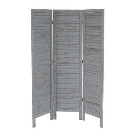 Biombo de madera LEO 170x138x2cm, muy elegante, color gris 2