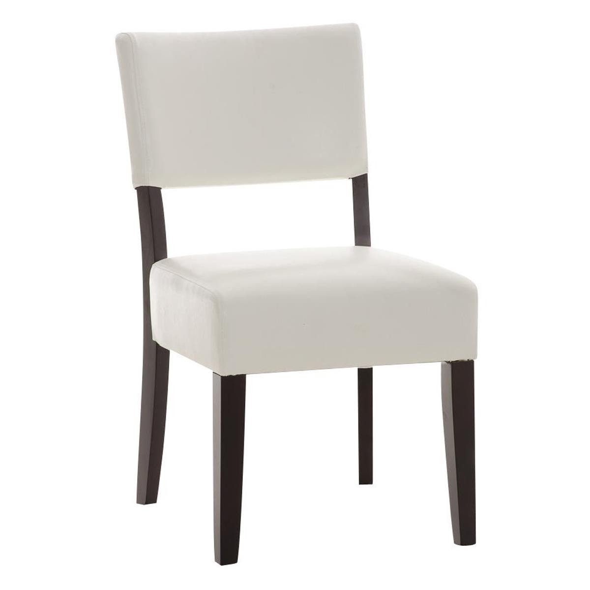 Silla de Confidente CAPULCO, Patas de Madera Marrones, color Negro
