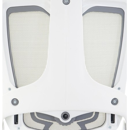 Silla ergonómica NIGER, totalmente ajustable, en gris claro