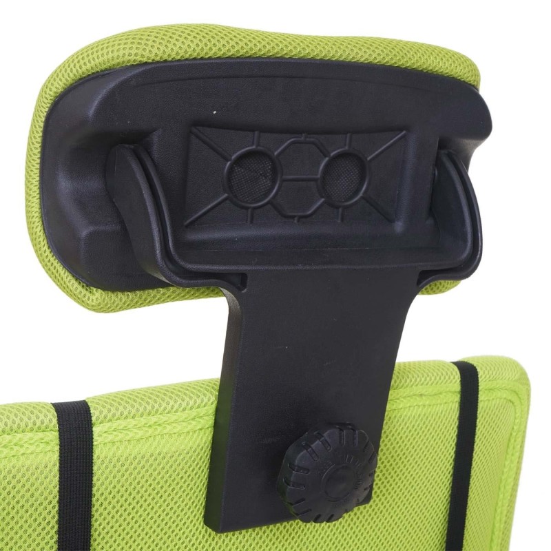 Silla Ergonomica FABIO reclinable, malla color negro