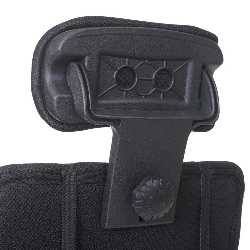 Silla Ergonomica FABIO reclinable, malla color negro