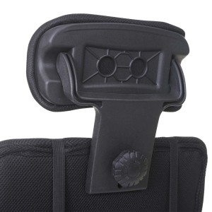 Silla Ergonomica FABIO reclinable, malla color negro