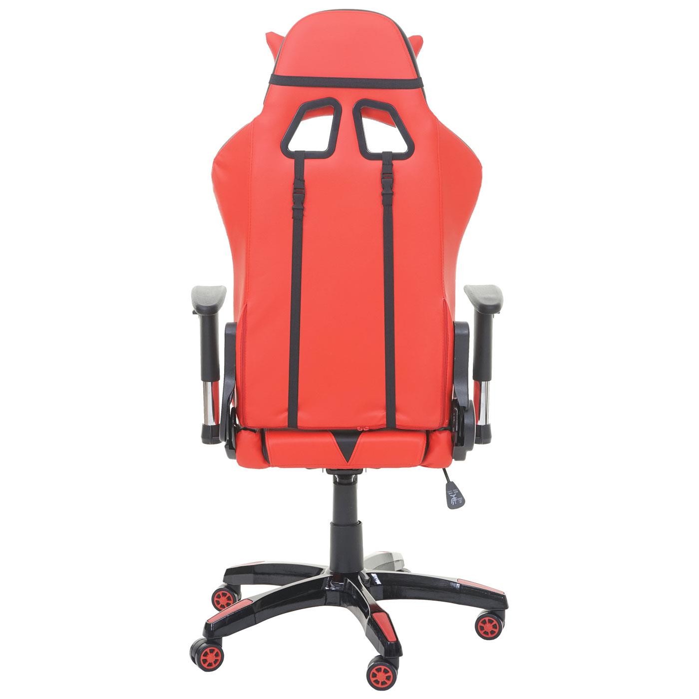 Silla Gaming RACING LUCA, Respaldo Reclinable, Cojines Lumbar y Cervical, En Piel Negro/Azul