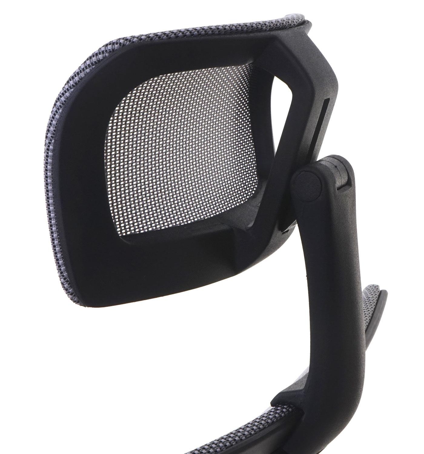 Silla Ergonómica NUTAL, Totalmente Ajustable, Soporte Lumbar, en Color Negro/Gris