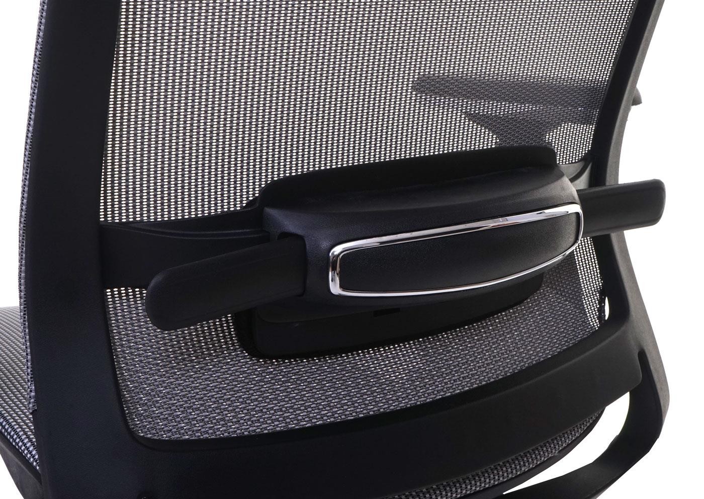 Silla Ergonómica NUTAL, Totalmente Ajustable, Soporte Lumbar, en Color Negro/Gris