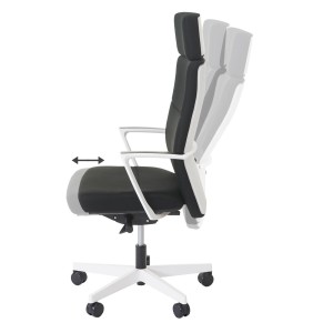Sillón de oficina PINAT TELA negra