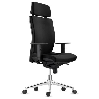 Silla Ergonómica MARVEL en Tela color Negro