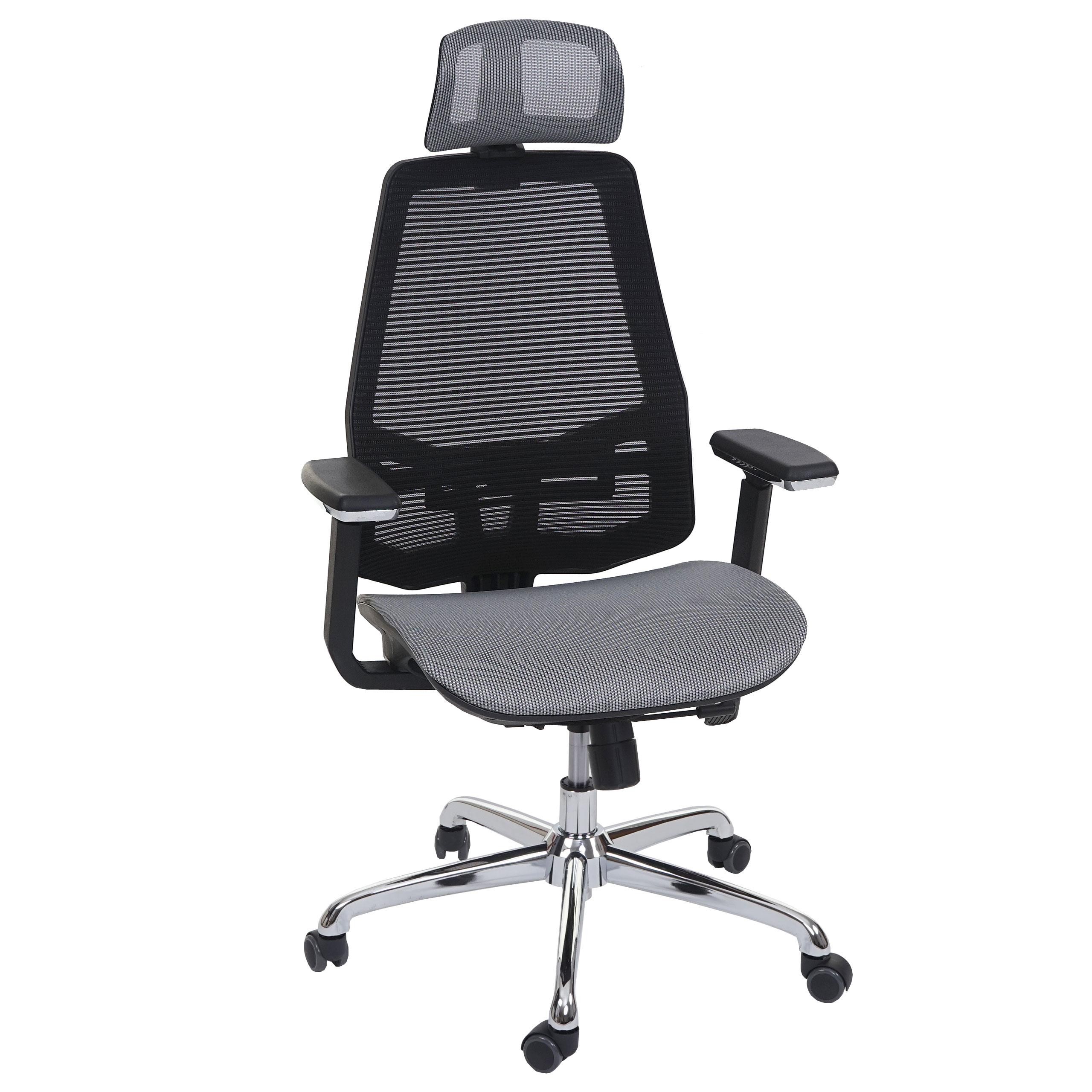 Silla Ergonómica BREND, Soporte Lumbar, Uso 8h, Malla Transpirable Negro