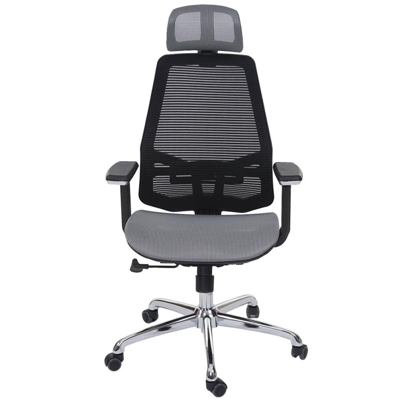 Silla Ergonómica BREND, ajustable, en malla negro