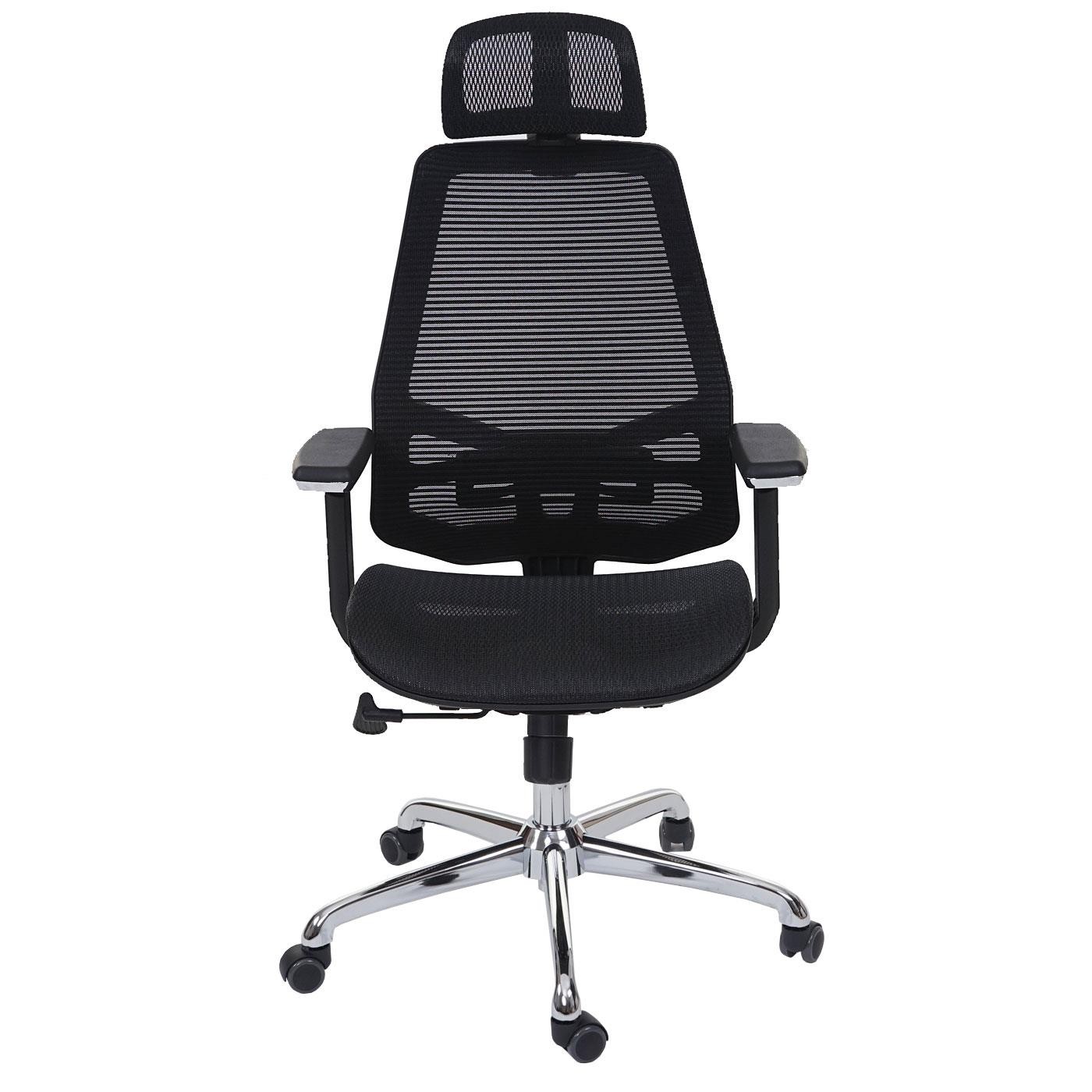 Silla Ergonómica BREND, Soporte Lumbar, Uso 8h, Malla Transpirable Negro