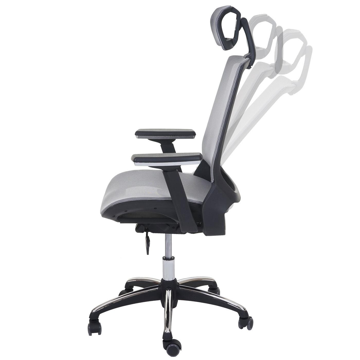 Silla Ergonómica ALAN, Mecanismo Sincronizado, Uso 8 h, En Malla Negro y Gris