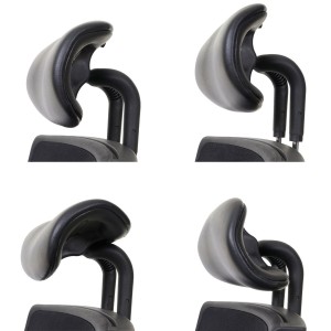 Silla Ergonómica TEIDE, ajustable, en malla negro