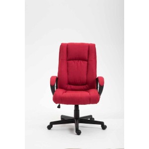 Silla de oficina NINA, diseño resistente, en tela, color negro