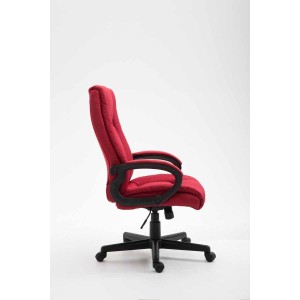 Silla de oficina NINA, diseño resistente, en tela, color negro