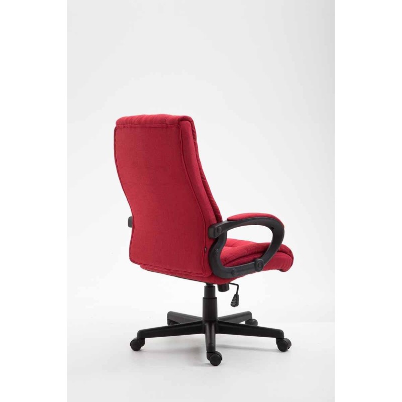 Silla de oficina NINA, diseño resistente, en tela, color negro