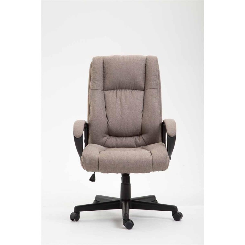 Silla de oficina NINA, diseño resistente, en tela, color negro