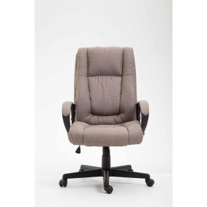 Silla de oficina NINA, diseño resistente, en tela, color negro