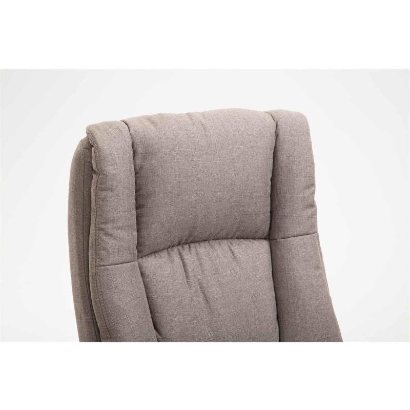Silla de oficina NINA, diseño resistente, en tela, color negro