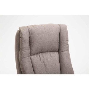 Silla de oficina NINA, diseño resistente, en tela, color negro