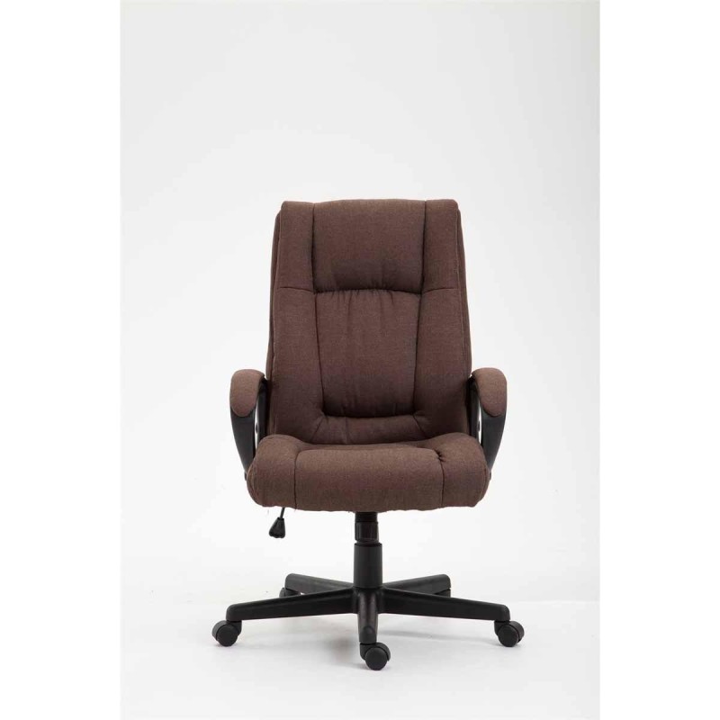 Silla de oficina NINA, diseño resistente, en tela, color negro