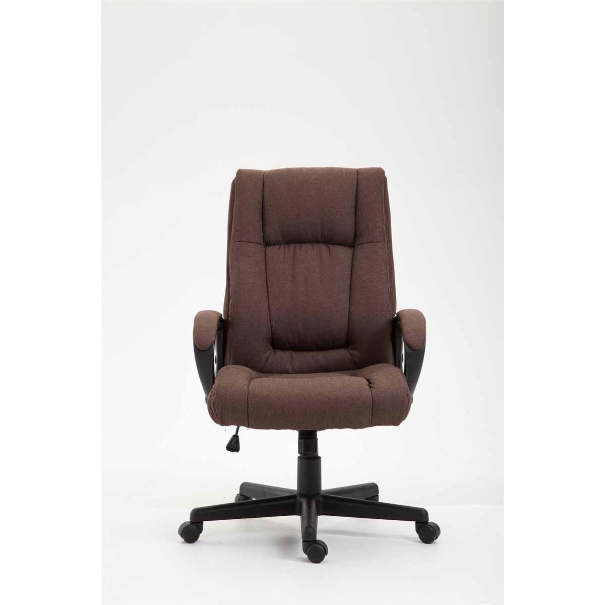 Silla de oficina NINA, diseño resistente, en tela, color negro
