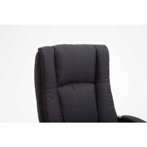 Silla de oficina NINA, diseño resistente, en tela, color negro