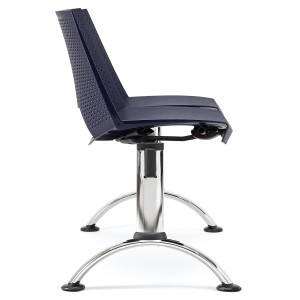 Bancada para sala de espera 2 asientos ENZO, negro