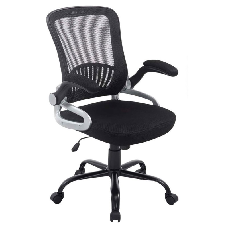Silla de oficina COPERNICO en malla transpirable color negro
