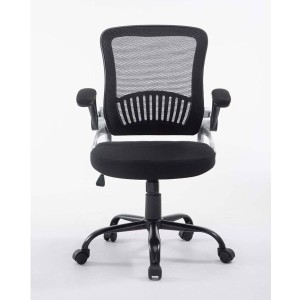 Silla de oficina COPERNICO en malla transpirable color negro