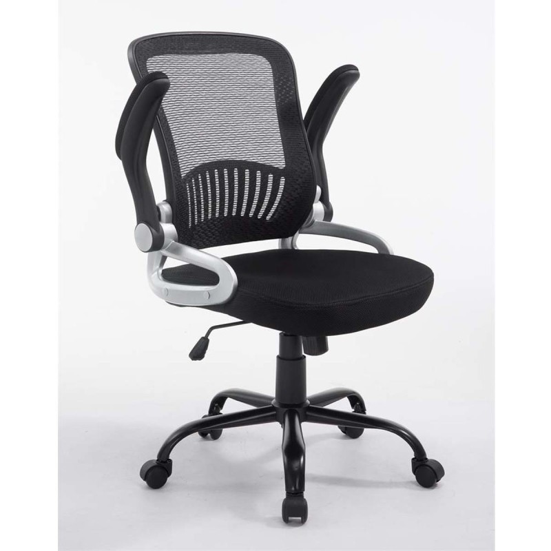 Silla de oficina COPERNICO en malla transpirable color negro