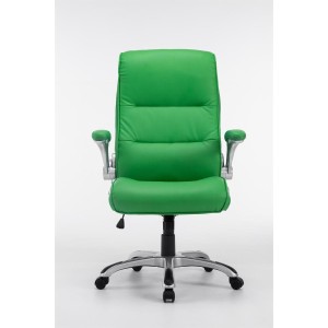 Sillón de oficina CRISTIANO, Gran Acolchado, Mecanismo Basculante, Uso diario 8h, En Negro