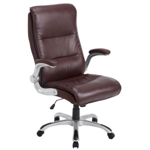 Sillón de oficina CRISTIANO, Gran Acolchado, Mecanismo Basculante, Uso diario 8h, En Negro