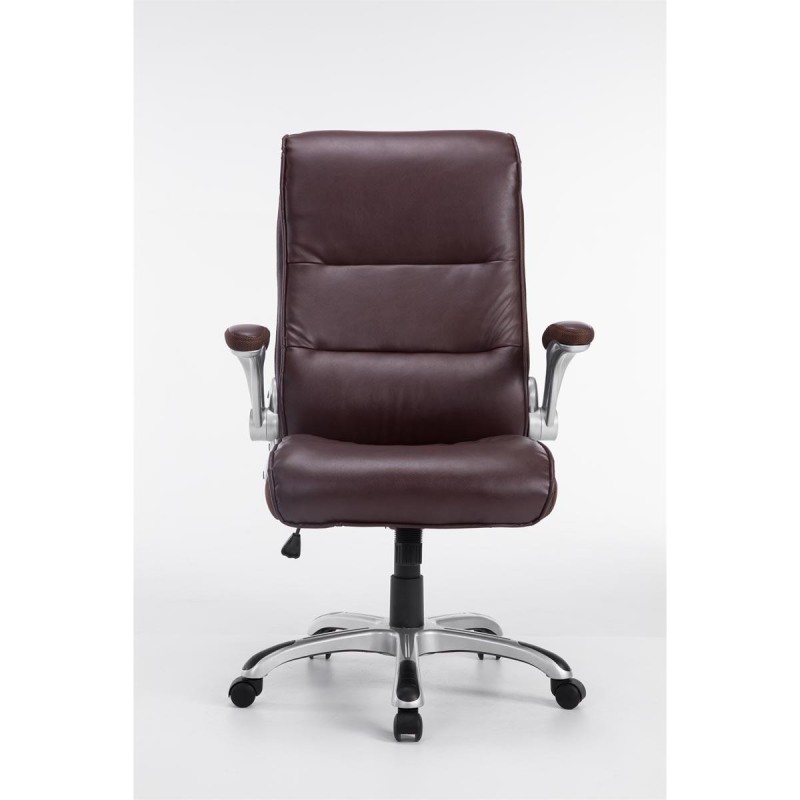 Sillón de oficina CRISTIANO, Gran Acolchado, Mecanismo Basculante, Uso diario 8h, En Negro