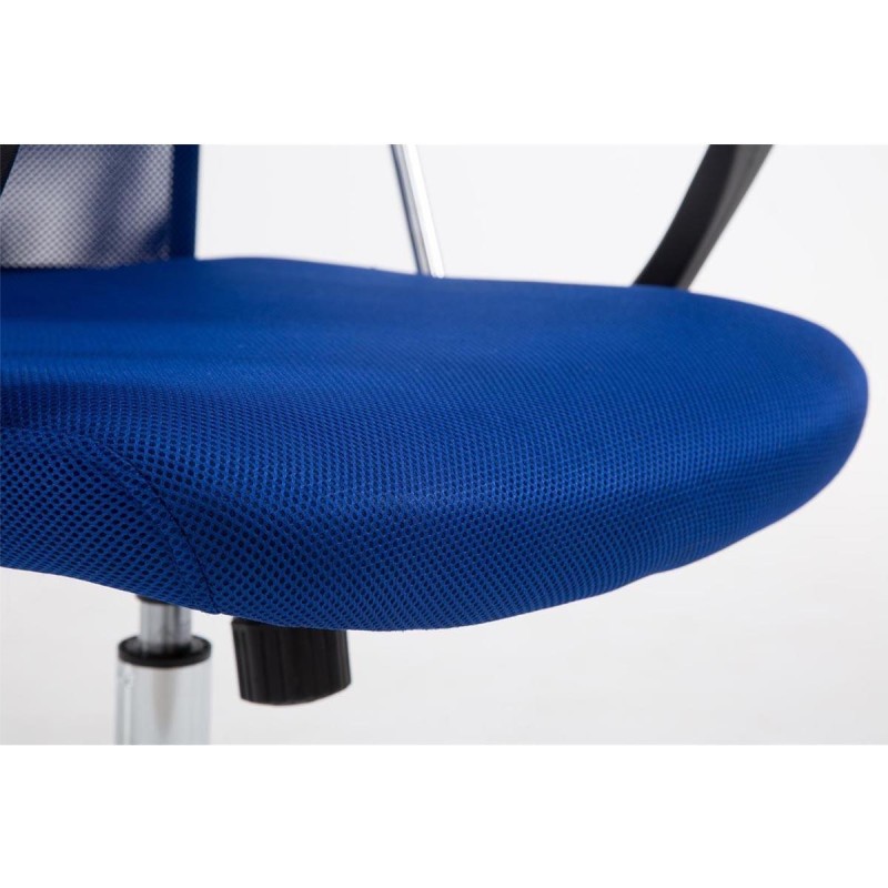 Silla de Oficina ASPEN XL, Malla Transpirable, Asiento acolchado, Hasta 150 Kg, Color Rojo
