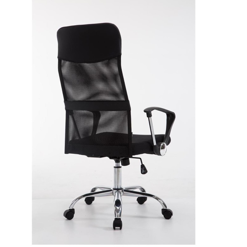 Silla de Oficina ASPEN XL, Malla Transpirable, Asiento acolchado, Hasta 150 Kg, Color Rojo